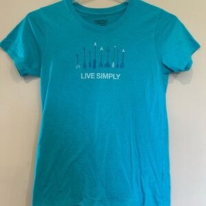 Patagonia Teal Regular Fit Tee